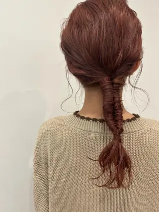 ロング ヘアアレンジ 💛🤍U too e’s /店長🧸のヘアスタイル