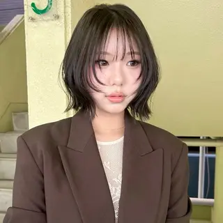 ショート カラー 縮毛矯正/レイヤー /kirara🌼のヘアスタイル