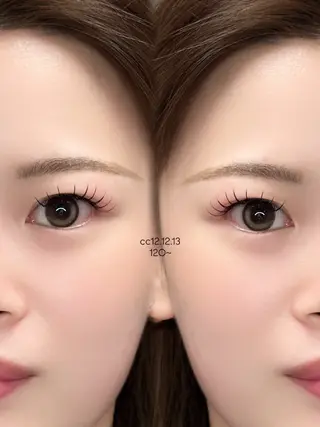 マツエク・マツパ MOKARA Sayukiのマツエク・マツパデザイン