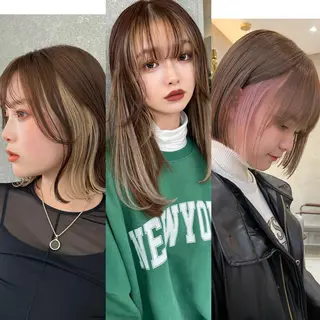 ロング 低ダメージカラー Yoshidaのヘアスタイル