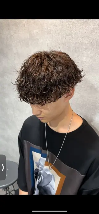 パーマ メンズ 🔥メンズカット＋ パーマの達人🔥のヘアスタイル