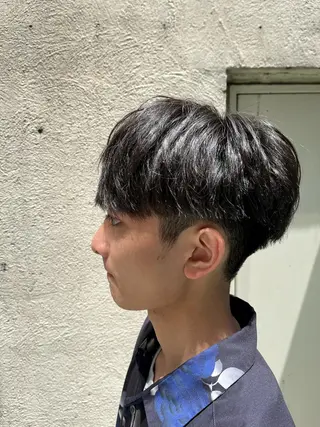 ショート パーマ メンズ 🏆メンズヘア特化 🥇代表りんぺーのヘアスタイル