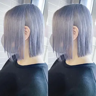 ミディアム カラー yoriダブルカラー 代表すがわらのヘアスタイル