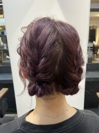 ヘアアレンジ 髪質改善 永田零亜のヘアスタイル
