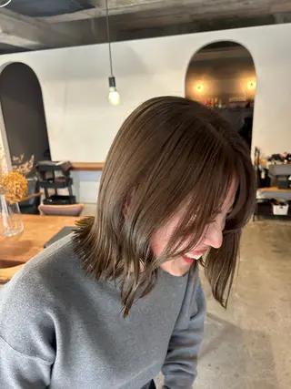 ショート カラー twig 山田 永嶋芽衣のヘアスタイル