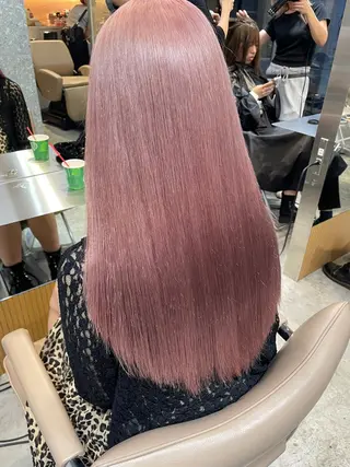 ロング 艶々ブリーチ職人🎀 あげは💖のヘアスタイル