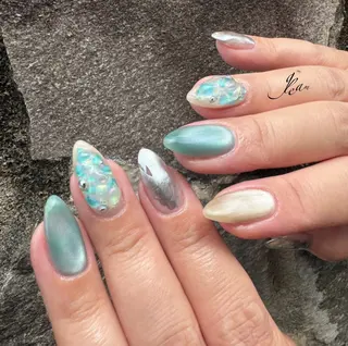 ネイル gleam✴︎ sayakaのネイルデザイン