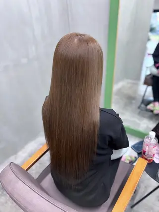 ロング miloc naha ナナカのヘアスタイル