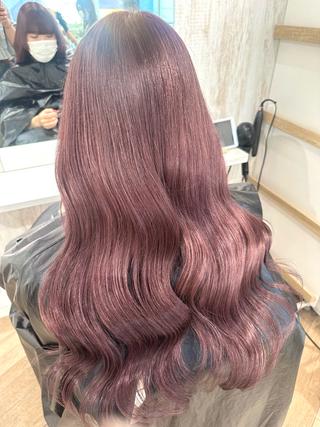 ロング 💛NOZOMI💛 ハイトーンカラーのヘアスタイル