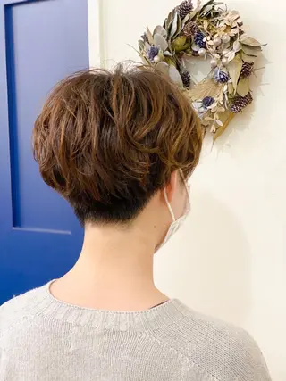 ショート カラー 森下 友 Dio...池袋のヘアスタイル