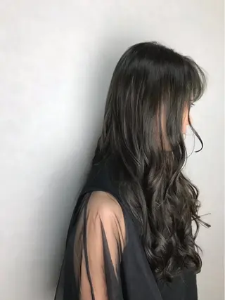 ロング カラー BROCANTE立川 karasawa.nのヘアスタイル