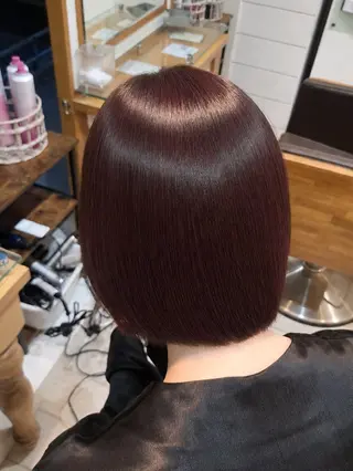ショート カラー MIYU/透明感 渋谷/ベージュカラーのヘアスタイル