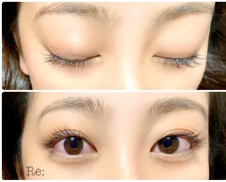 マツエク・マツパ Lash Re:のマツエク・マツパデザイン
