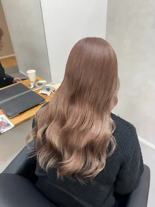 カラー 豊橋ブリーチ/似合わ せカット/SHIHOのヘアスタイル
