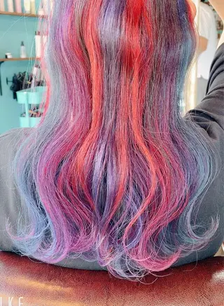 ロング 末石 智のヘアスタイル