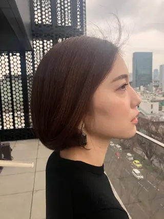 ショート 藤井 さと実のヘアスタイル