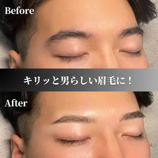 メンズ アイブロウ 【大井町】メンズ眉毛 MakeCrushの眉毛・アイブロウイメージ