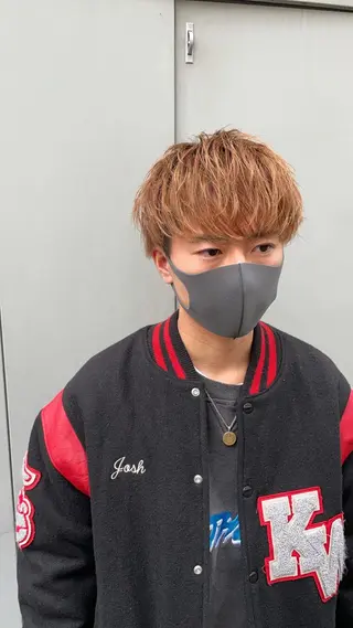 ミディアム カラー パーマ ヘアアレンジ メンズ キッズ メンズ特化美容師 aiの眉毛・アイブロウイメージ