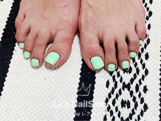 ショート カラー ネイル Le’a NailSalonのネイルデザイン