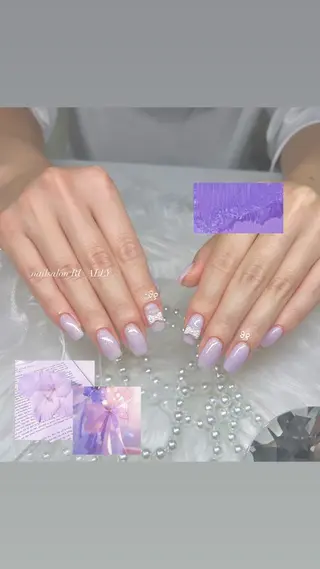 ネイル 🧸RU ALLY ANN‪ෆ‪.*･ﾟのネイルデザイン