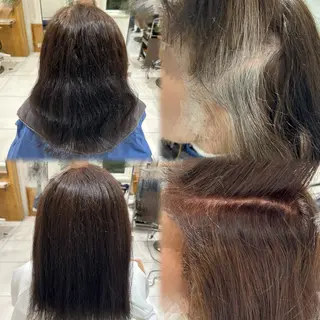 カラー 立石 美樹のヘアスタイル