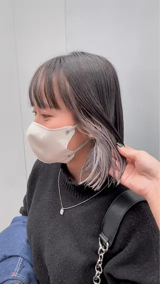 ミディアム HCA studioのヘアスタイル