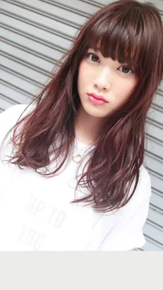 ロング 嶋崎 留美のヘアスタイル