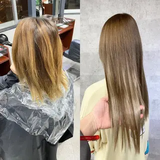 ロング 外れにくいエク💚 EST梅田TAKIのヘアスタイル