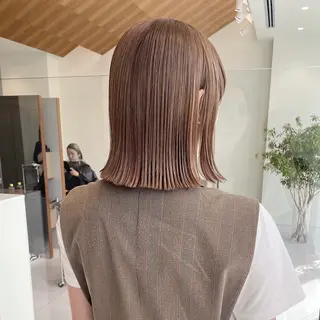 ショート カラー 髪質改善カラー/ボブ 🌻Mutsumiのヘアスタイル