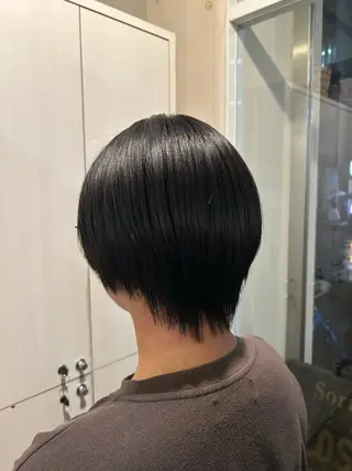 ショート やなぎさわ はるなのヘアスタイル