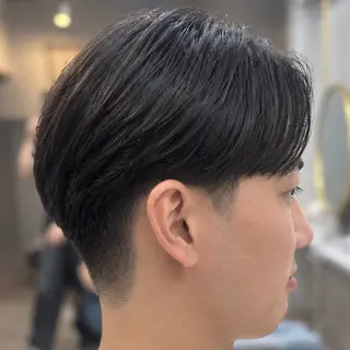 メンズ シースルーマッシュ 🍒毛流れ🖤アヤネのヘアスタイル