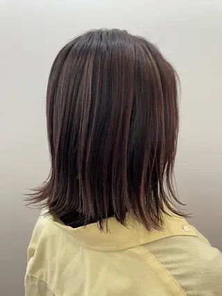 ミディアム TheEctilo 江坂 miku🐼のヘアスタイル