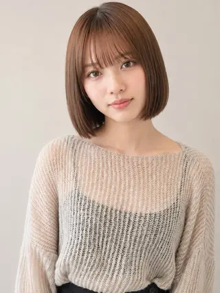 ミディアム MYRTLE TSUNODAのヘアスタイル