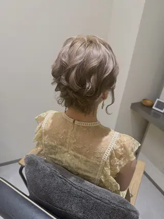 ヘアアレンジ 推し活・参列ヘア🎀 札幌ヘアセット専門のヘアスタイル