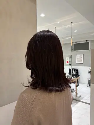 カラー ワンカラー𝜗𝜚 /Hana/錦糸町のヘアスタイル
