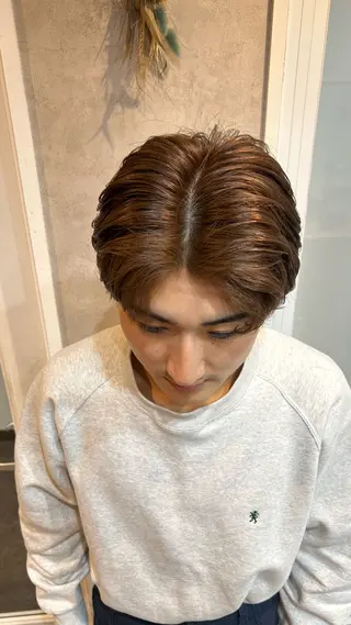 カラー メンズ silk🕯 hikaruのヘアスタイル