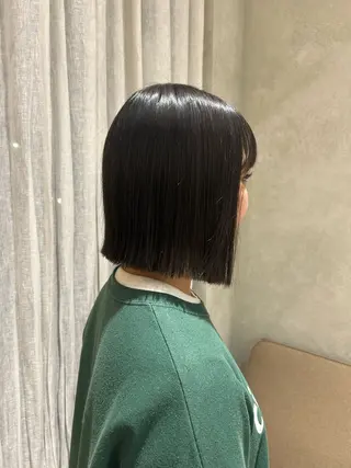 カラー mayu ☺︎ / ワンカラー上永谷のヘアスタイル