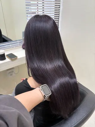 セミロング カラー ヘアアレンジ 💟RINNA 艶カラー💟のヘアスタイル