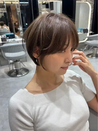 ショート 佐渡優 365連勤する美容師のヘアスタイル