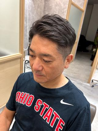 ショート メンズ 久木原 ゆりのヘアスタイル