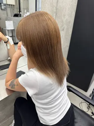 カラー Asami/名古屋/ ハイトーン/デザインのヘアスタイル