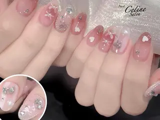 セミロング Nail Salon Celine柏店のネイルデザイン