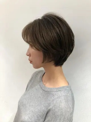 ショート 似合わせカット 迫留由弥のヘアスタイル
