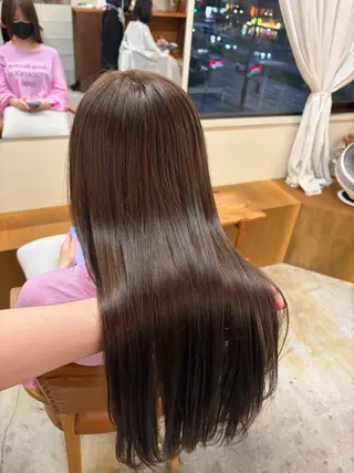 ロング カラー 🌼花屋併設🌼 木下奈々望のヘアスタイル