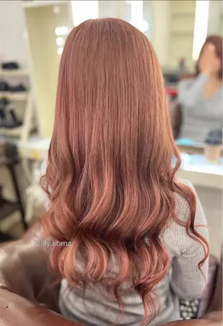 ロング カラー 🐥こ ま🐥のヘアスタイル