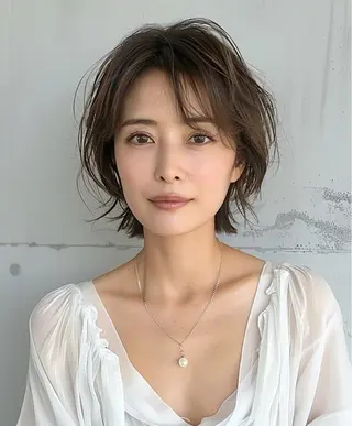 カラー レイヤー/パーマ hirokoのヘアスタイル