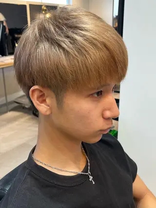 ショート カラー メンズ 直毛改善特化美容師/ 大森雄貴のヘアスタイル