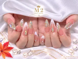 ネイル 長さだし専門店 M2 rikaのネイルデザイン