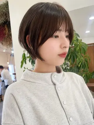 ショート 恩田 遼のヘアスタイル