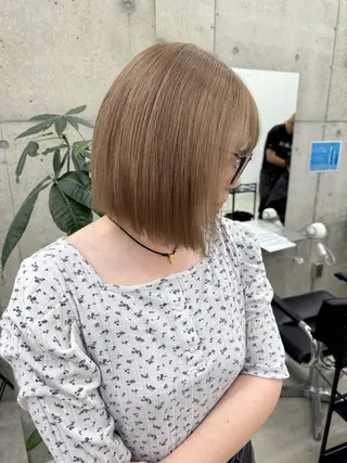 カラー Asami/名古屋/ ハイトーン/デザインのヘアスタイル